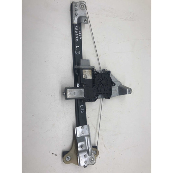 Máquina Vidro Dianteiro Direito Renault Sandero 2018 1.0