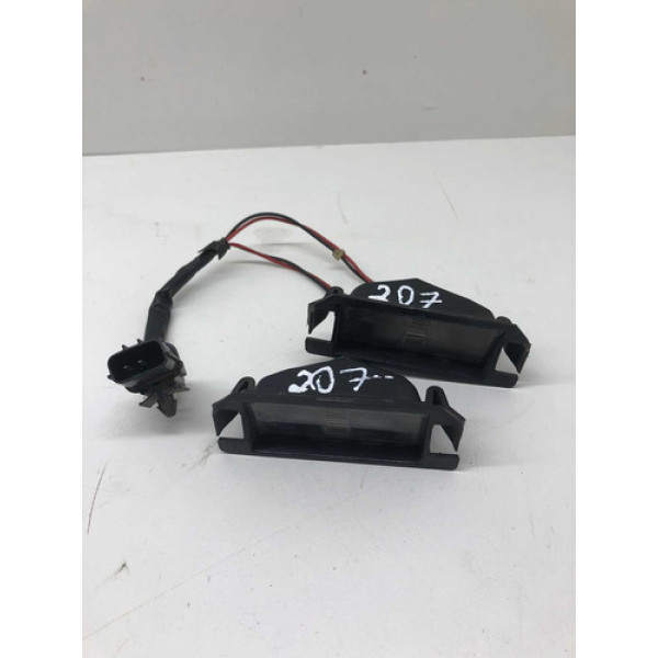 Chicote Lente Luz De Placa Hyundai 2015 Hb20x 1.6