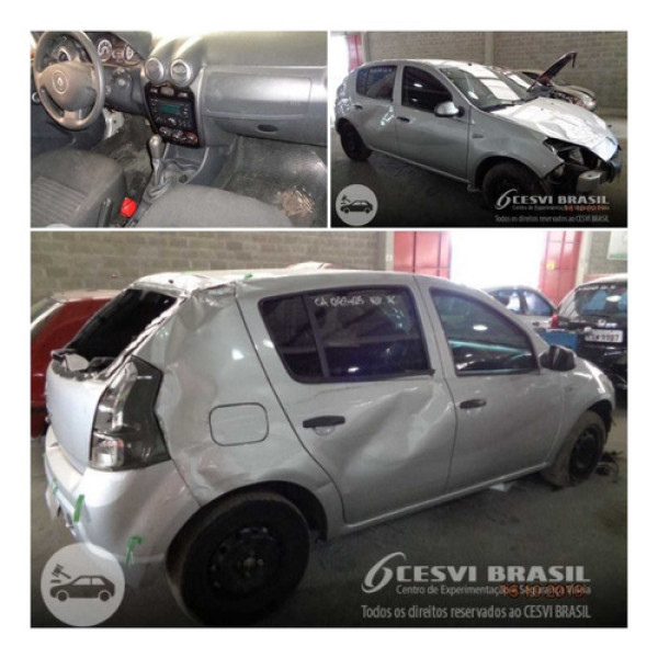 Venda De Peças Carro Renault Sandero 1.0 16v Manual 2014