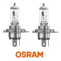 Kit Par Lâmpadas Osram Original H4 Bi-iodo Farol Alto Baixo.