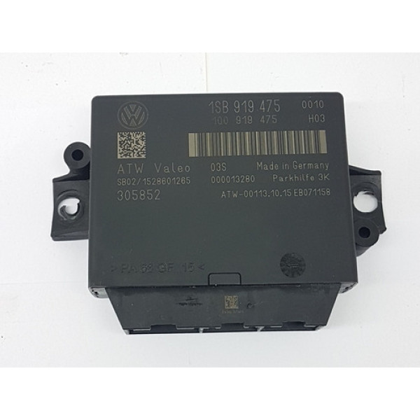 Módulo Sensor De Estacionamento Vw Up Tsi 1.0 1sb919475 2016