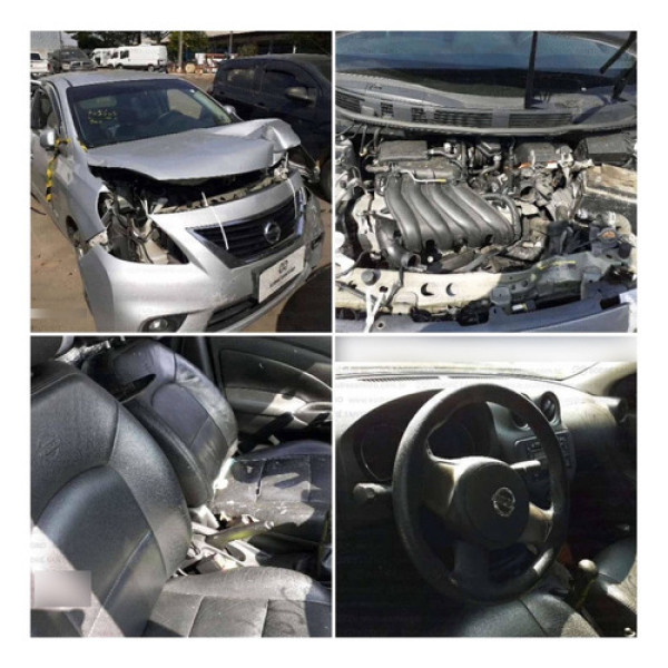 Venda De Peças Carro Nissan Versa Manual 2014/14 1.6