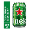 Cerveja Heineken Premium Puro Malte Lager Lata 350ml