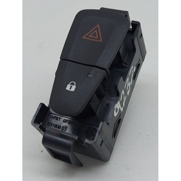Botão Interruptor Pisca Alerta Trava Porta 2020 Sandero 1.0