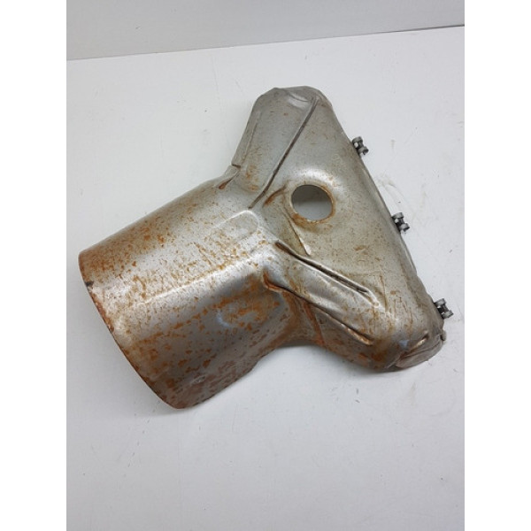 Protetor Coletor Calor Escapamento Fiat Mobi 2018 1.0