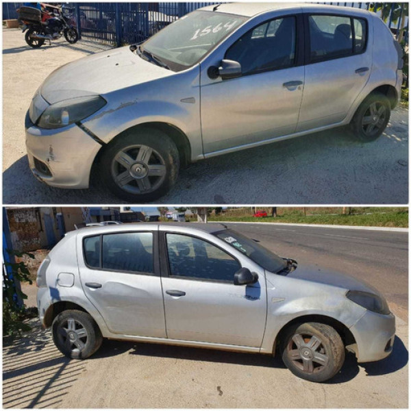 Venda De Peças Carro Renault Sandero 1.0 Manual 2014