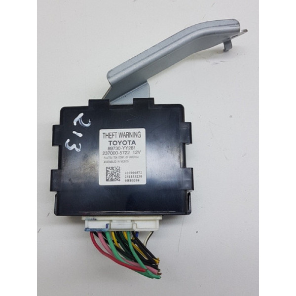 Módulo Do Alarme Toyota Etios 2016 1.5 89730yy281 Original