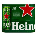 Cerveja Heineken Premium Puro Malte Lager Lata 250ml 6 Un