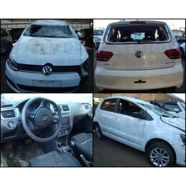 Venda De Peças Carro Vw Fox 1.6 Imotion 2018 Com 15 Mil Km